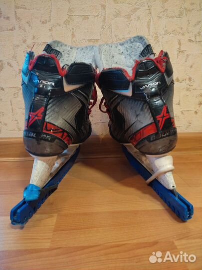 Вратарские коньки bauer vapor x 2.7 размер 35