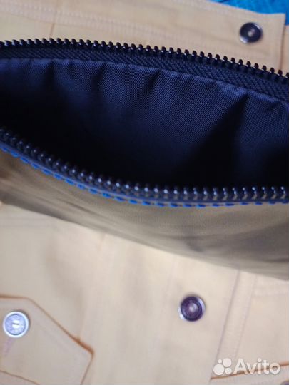 Косметичка из натуральной итальянской кожи