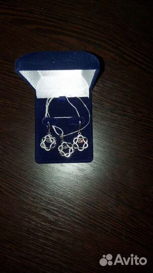 Кулон подвеска серебро