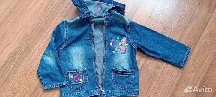 Джинсовая куртка для девочки