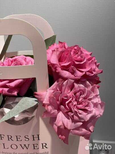 Сумочка 4 с пионовидной розой