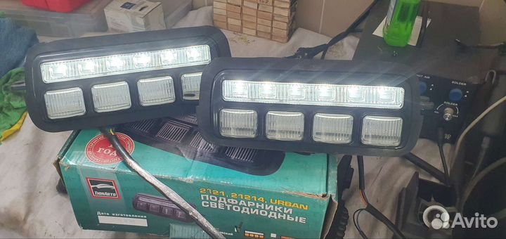 Светодиодные фары на ниву (подфарники)
