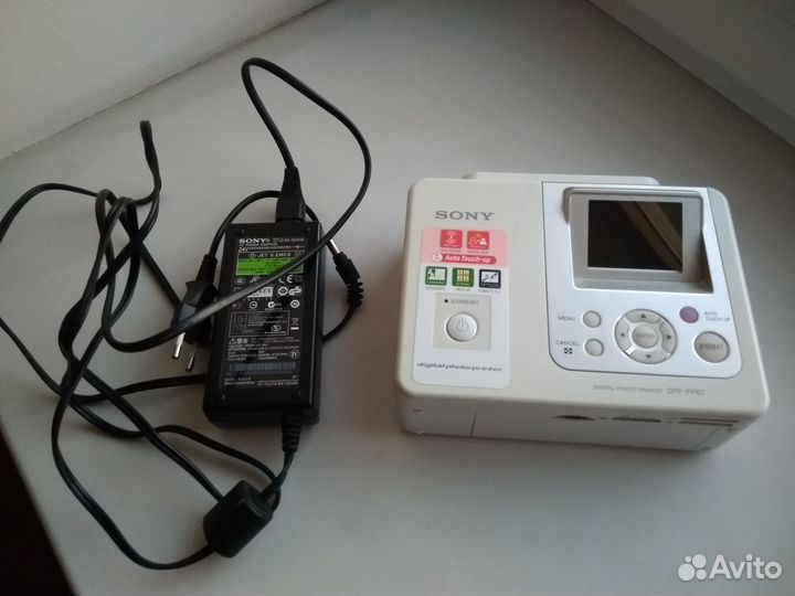 Фотопринтер Sony DPP-FP67 с картриджем и бумагой