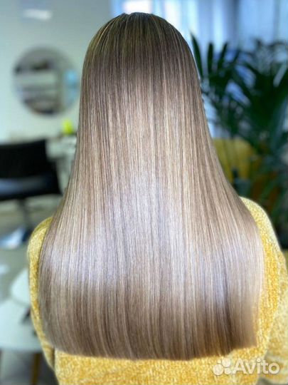 Модель на кератиновое выпрямление, ботокс