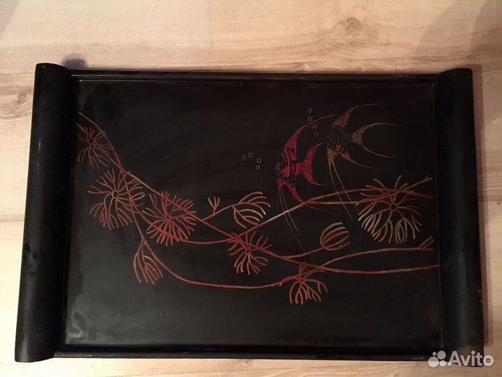 Поднос дерево СССР