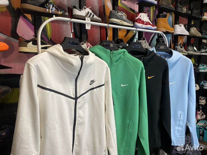 Зип худи nike tech fleece