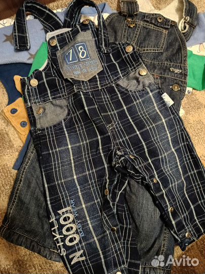 Детские вещи пакетом на мальчика от 0 до 1,5 лет