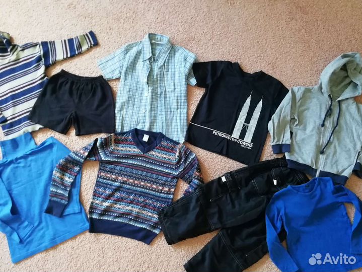 Пакет вещей р. 104-122