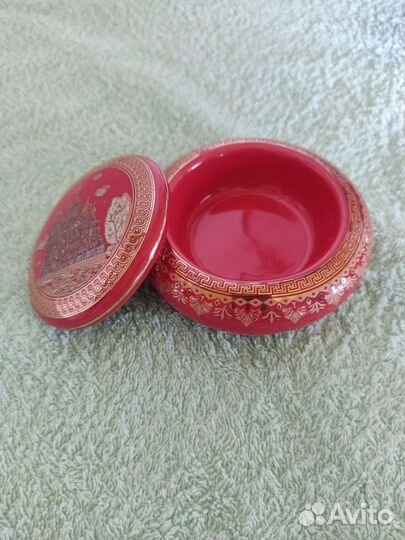 Сувенир шкатулка новая керамическая