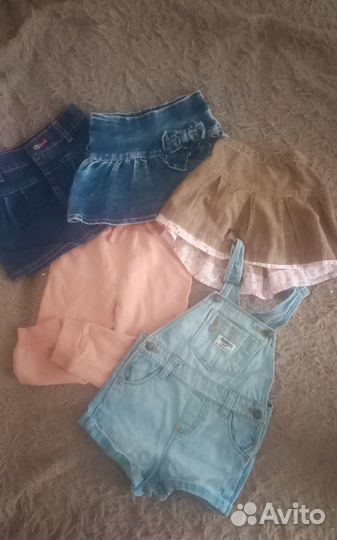 Пакет вещей,гардероб девочки фирменный на 2-года