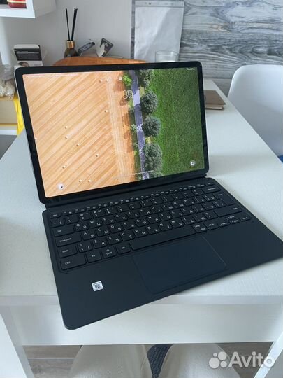 Планшет samsung galaxy tab s7 fe с клавиатурой