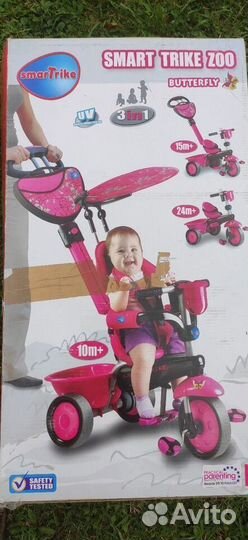 Трехколесный детский велосипед Smart-Trike Zoo