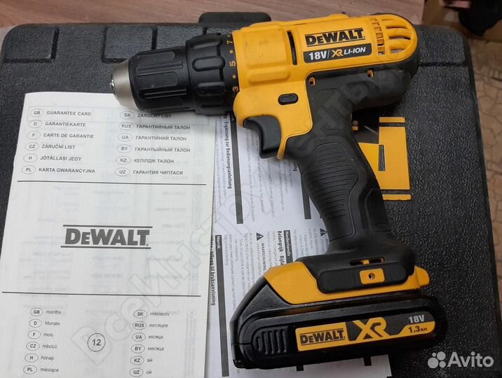 Шуруповерт DeWalt DCD771 DCD776 Зарядка, Акб, Кейс