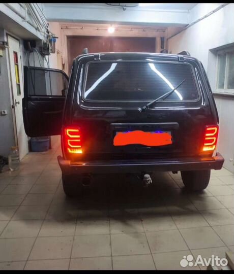 Диодные фары на ниву