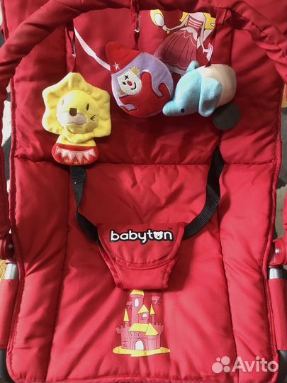 Шезлонг детский babyton