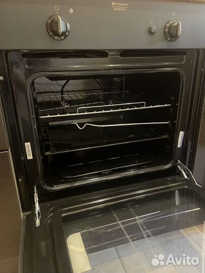 Газовый встраиваемый духовой шкаф hotpoint ariston
