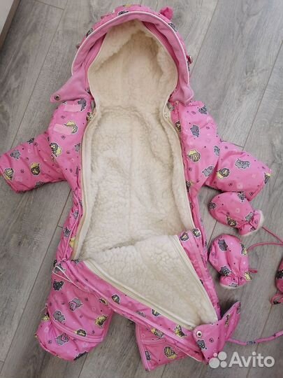 Комбинезон на девочку демисезон/зима