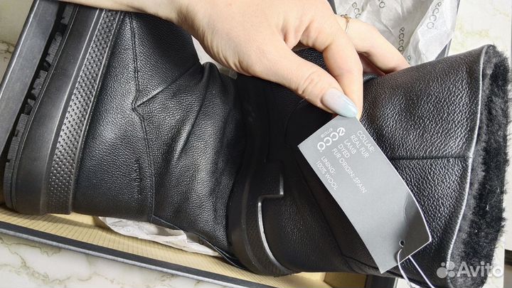 Ecco сапоги 40 размер