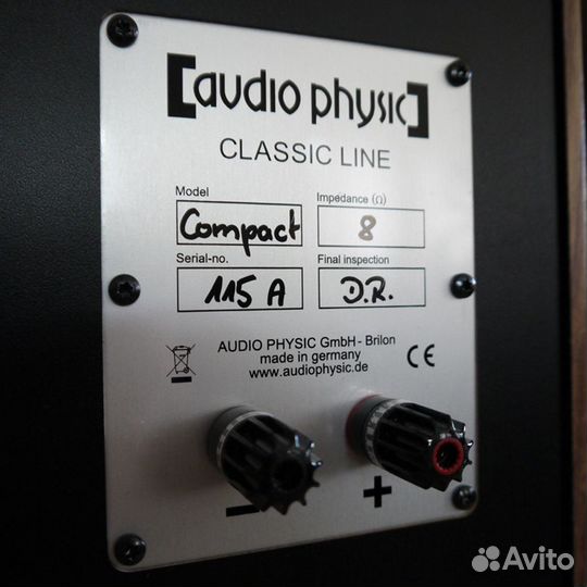 Полочная акустика Audio Physic Classic Compact Gla