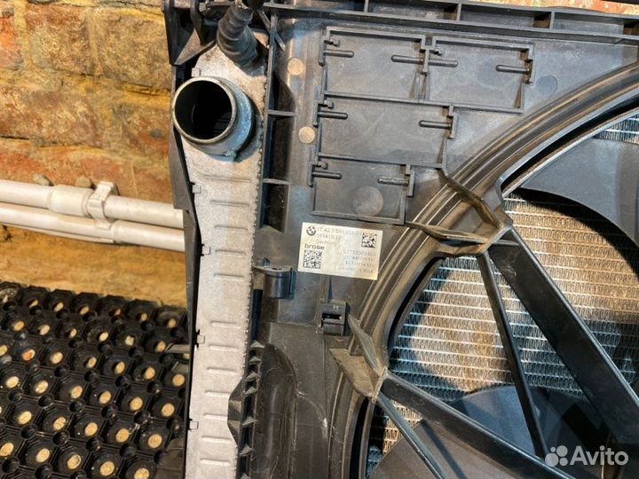 Кассета радиаторов в сборе передняя Bmw 5 F11