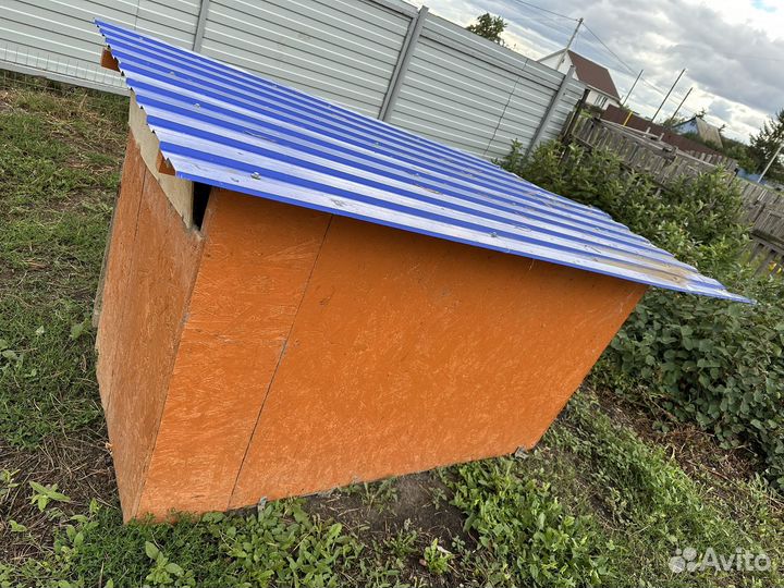 Будка для большой собаки утепленная