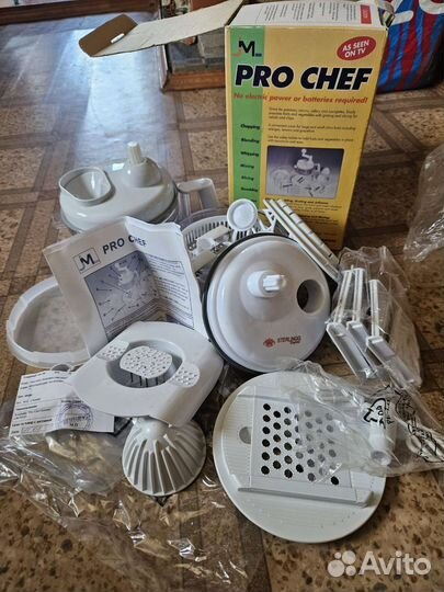 Комбайн ручной новый Pro Chef