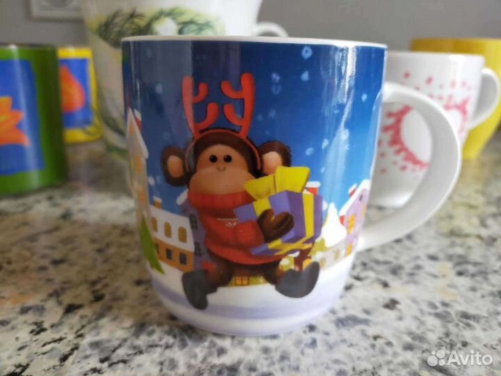 Чашки 8 штук