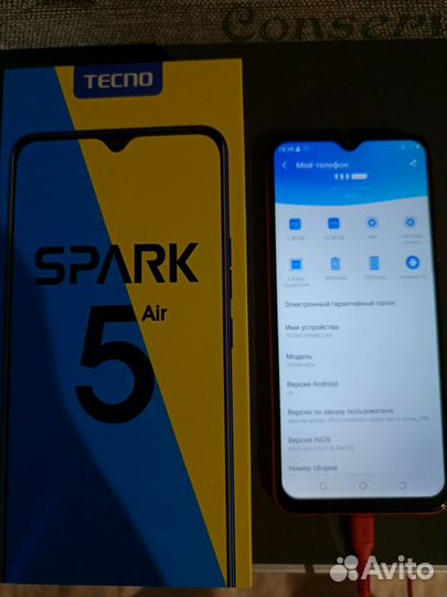 TECNO SPARK 5 Air, 2/32 ГБ