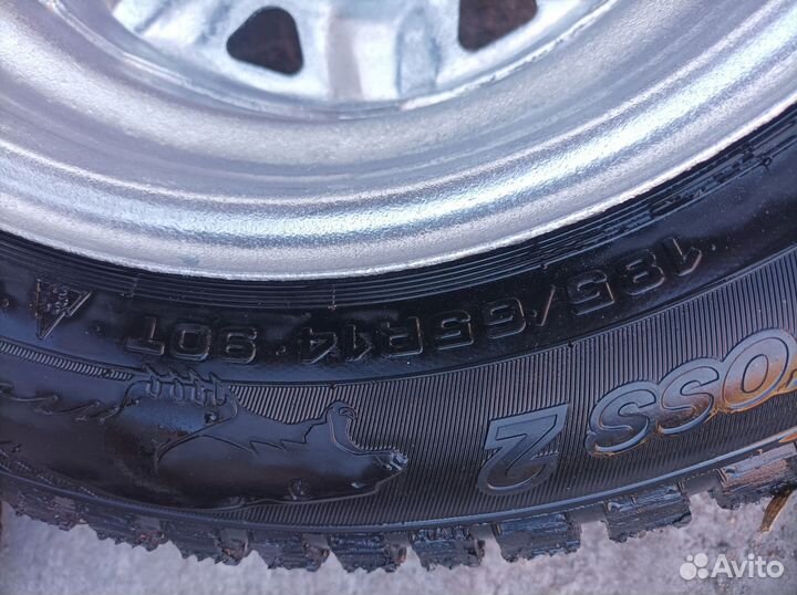 Комплект зимних колес r14