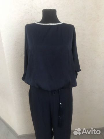 Шелковый комбинезон 44/46