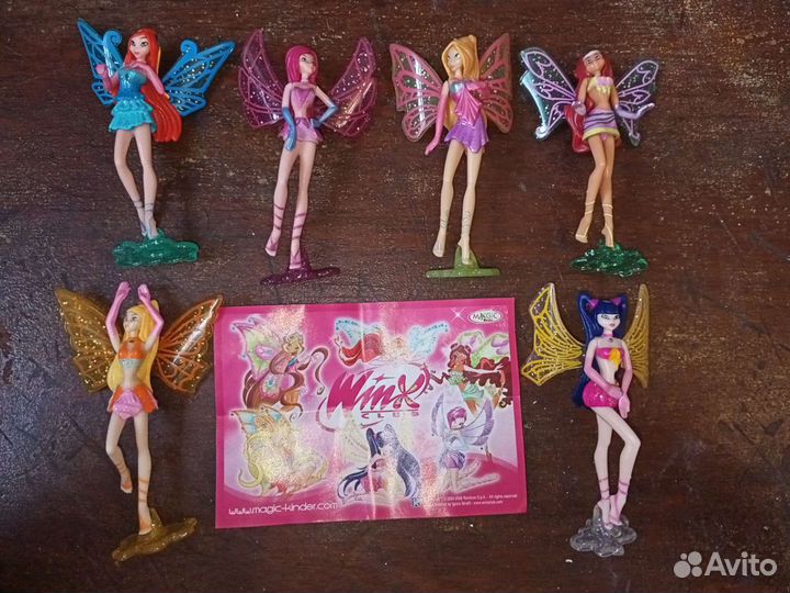Winx Винкс Энчантикс Enchantix Kinder 2008 Киндер