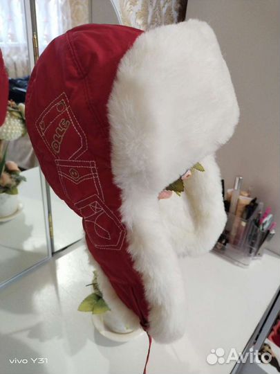 2Шапки для девочки зимние