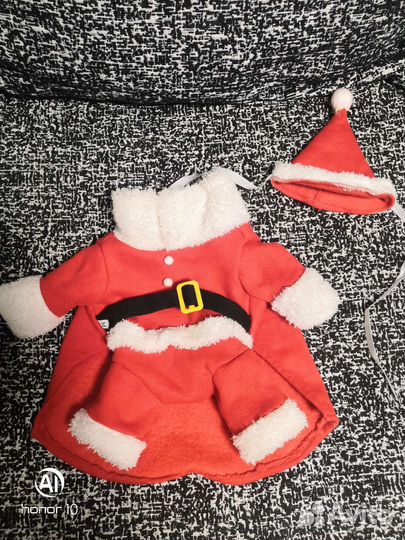 Новогодний костюм для кота