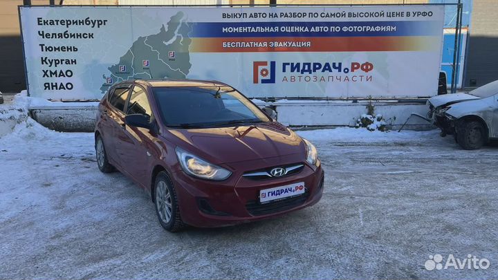 Уплотнитель стекла двери передней левой Hyundai So
