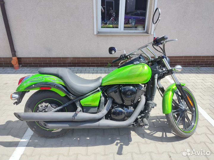 Продаётся круизер Kawasaki vn900c 08/2013 2500км