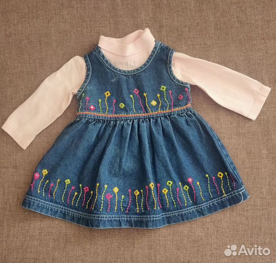 Одежда пакетом 74 80 на девочку