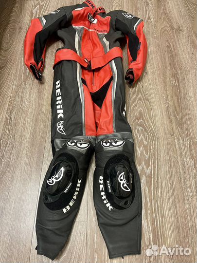 Berik кожаный Мотокомбинезон, S