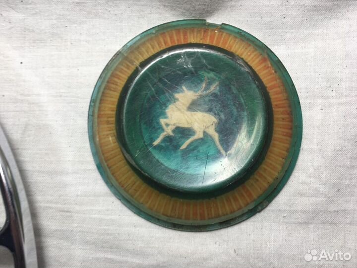 Хромовое кольцо-накладка сигнала на газ 21 СССР