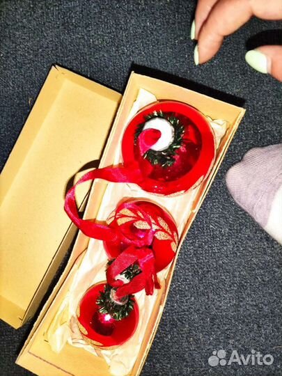 Елочные игрушки СССР