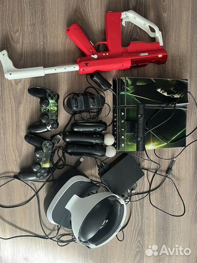 Комплект ps4 с vr
