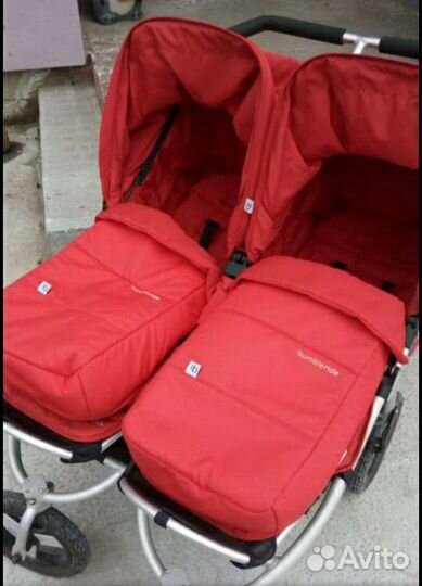 Коляска для двойни Bumbleride indie twin