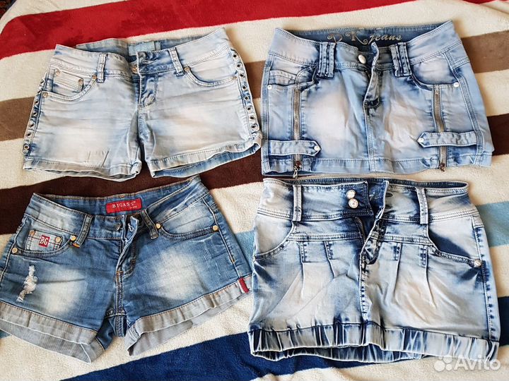 Рубашки юбки шорты