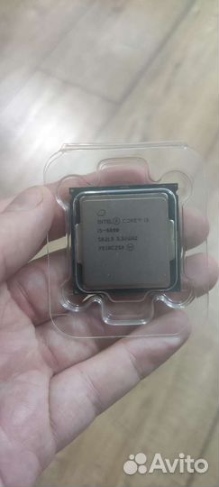 Процессор intel i5-6600 сокет 1151