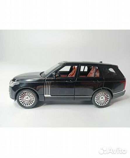 Металлическая машинка Range Rover 1:24 черный