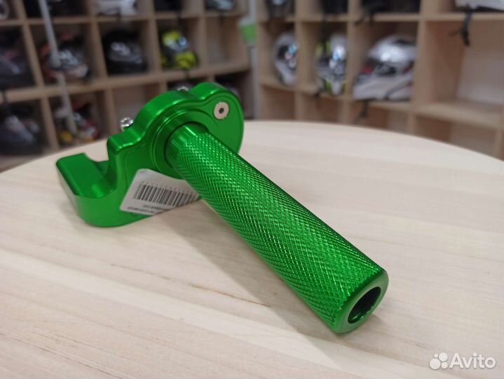 Ручка газа алюминиевая короткоходная на мото