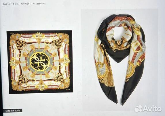 Платок guess оригинал Новый Шелк