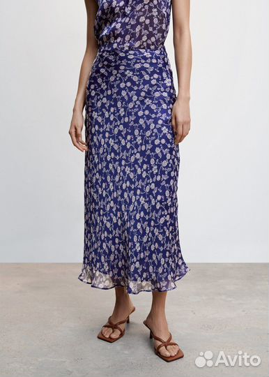 Юбка струящаяся mango