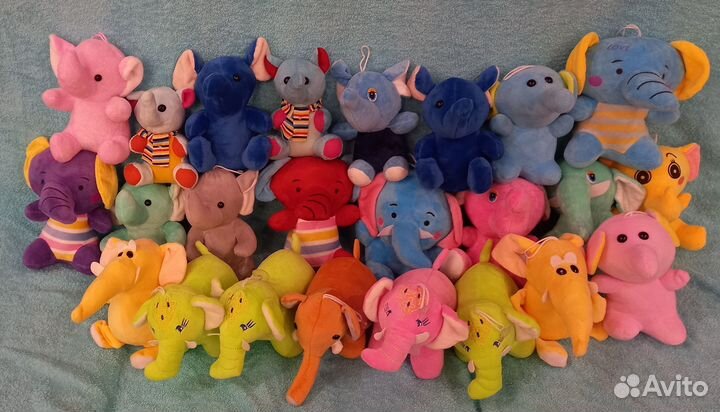 Разные мягкие игрушки