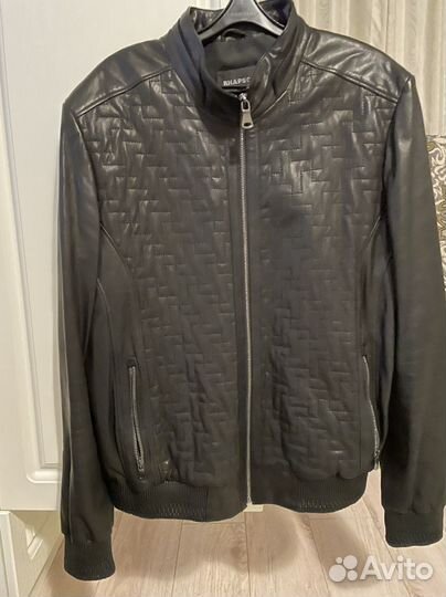 Кожаная куртка мужская