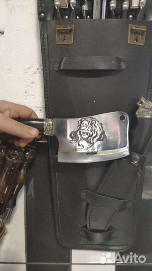 Набор шампуров Хищник.Мельхиор